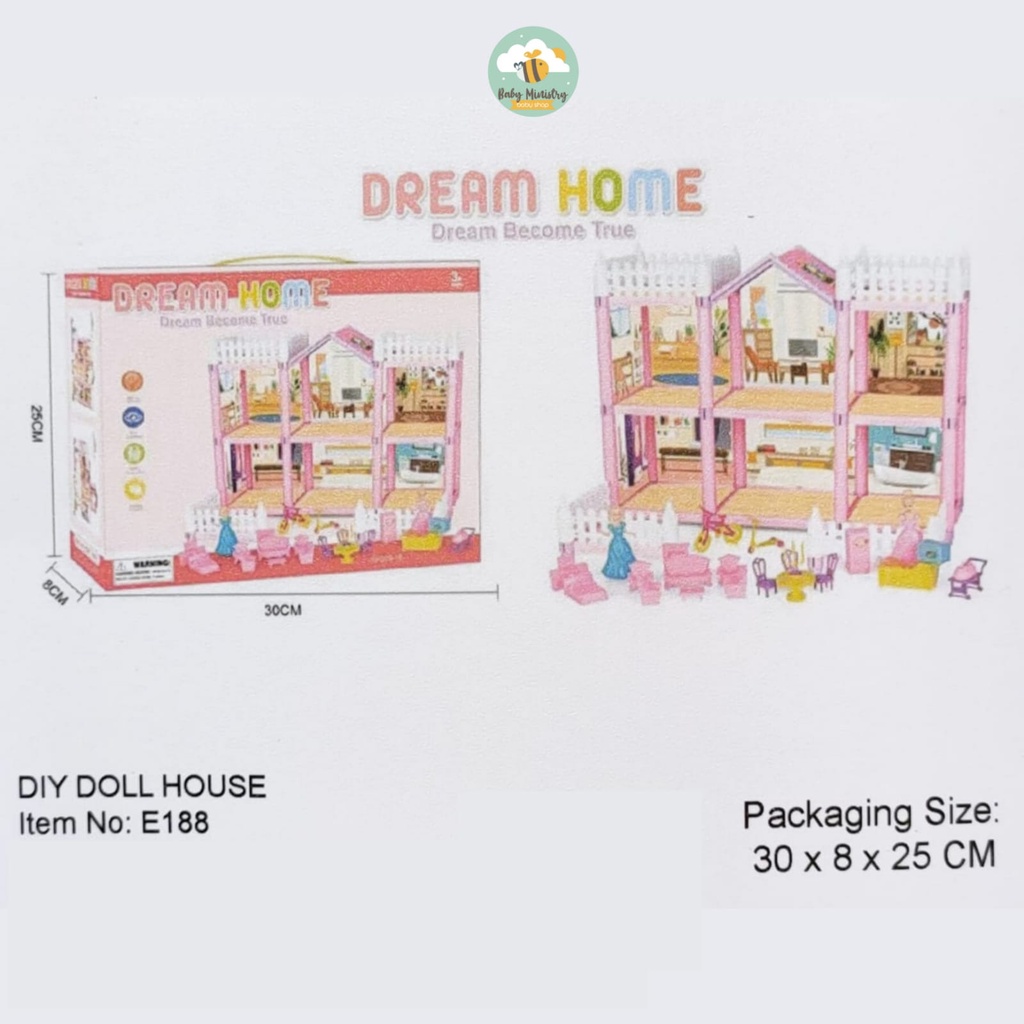 YOFI DREAM HOMR (MAINAN RUMAH ANAK) KADO ULANG TAHUN