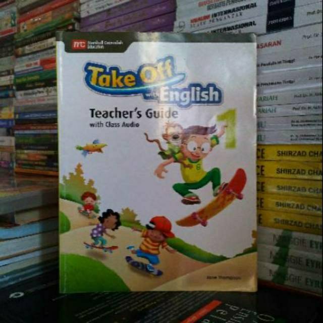 Buku Take off with ENGLISH Teachers Guide 1 by Jane Thompson Tanpa CD