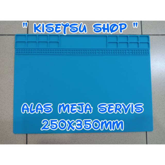Karet Tatakan Alas Meja Servis Anti Panas 250x350mm Shopee Indonesia
