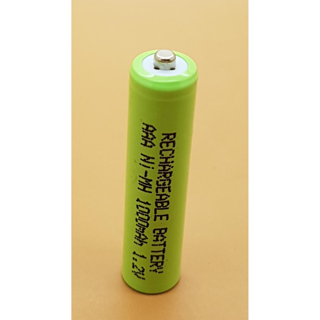 RECHARGEABLE BATTERY AAA NI-MH 1000mAh 1.2V / batterai charger