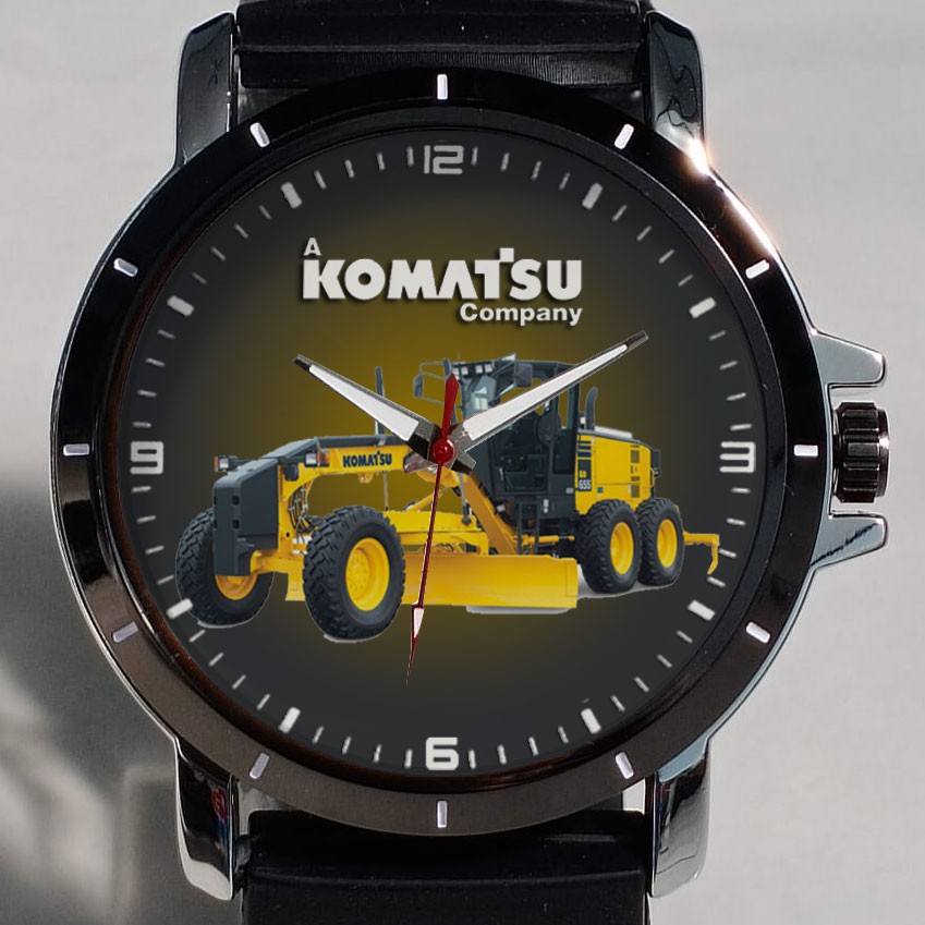 Jam Tangan Custom Komatsu Motor Grader