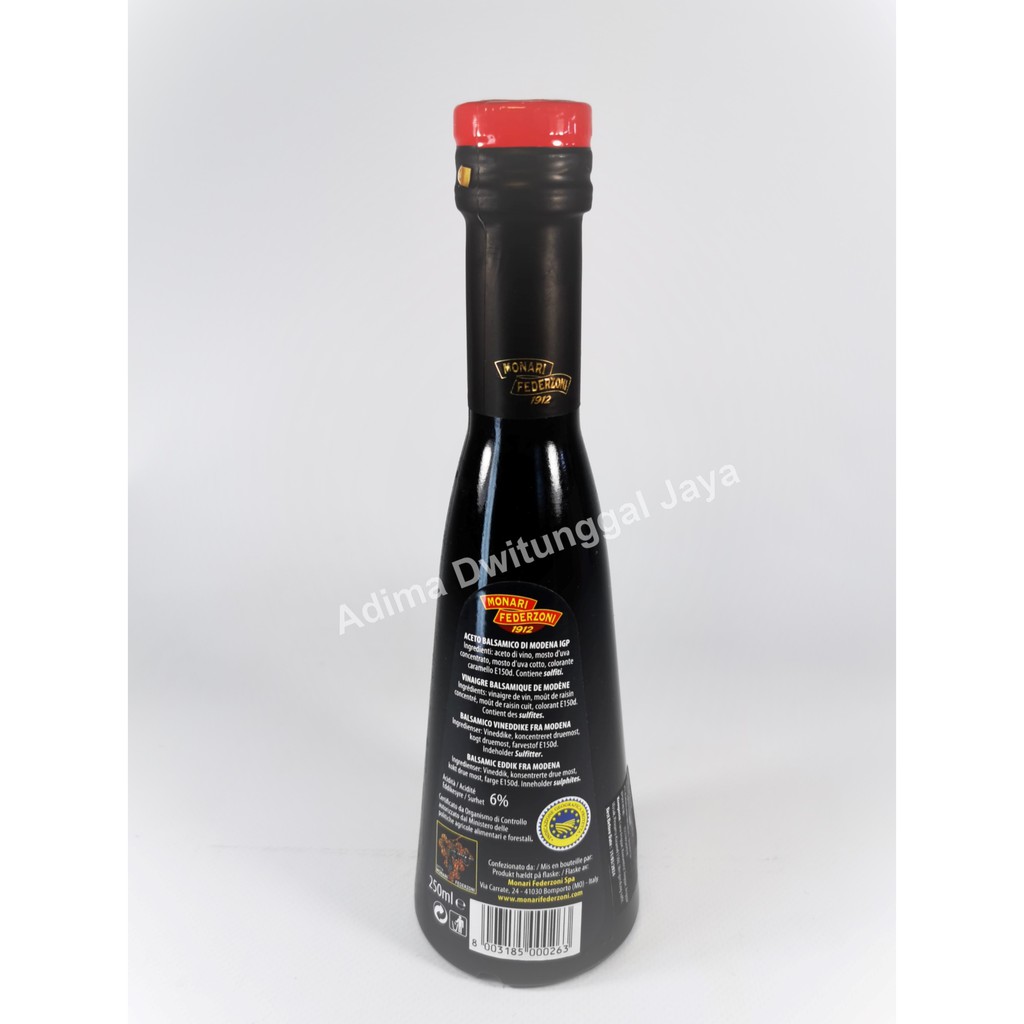 Cuka Balsamik / Monari Etichetta Oro Binaco Gold 250 ml