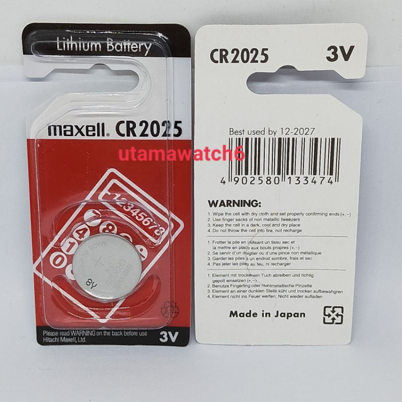 Batrai maxell Original 2025 3v,batrai calculator,remot mobil