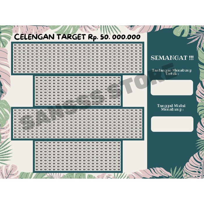 CELENGAN- CELENGAN TARGET VIRAL UKURAN JUMBO XXL FREE SPIDOL - TARGET 10 JUTA, 250 RIBU -CELENGAN.