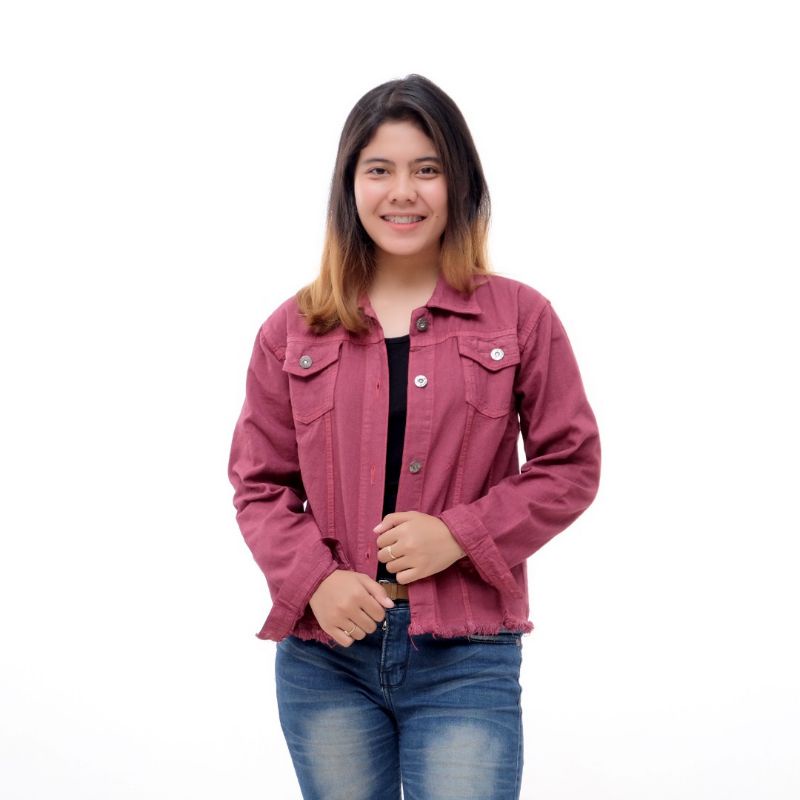 Jaket Biondy jeans wanita Murah