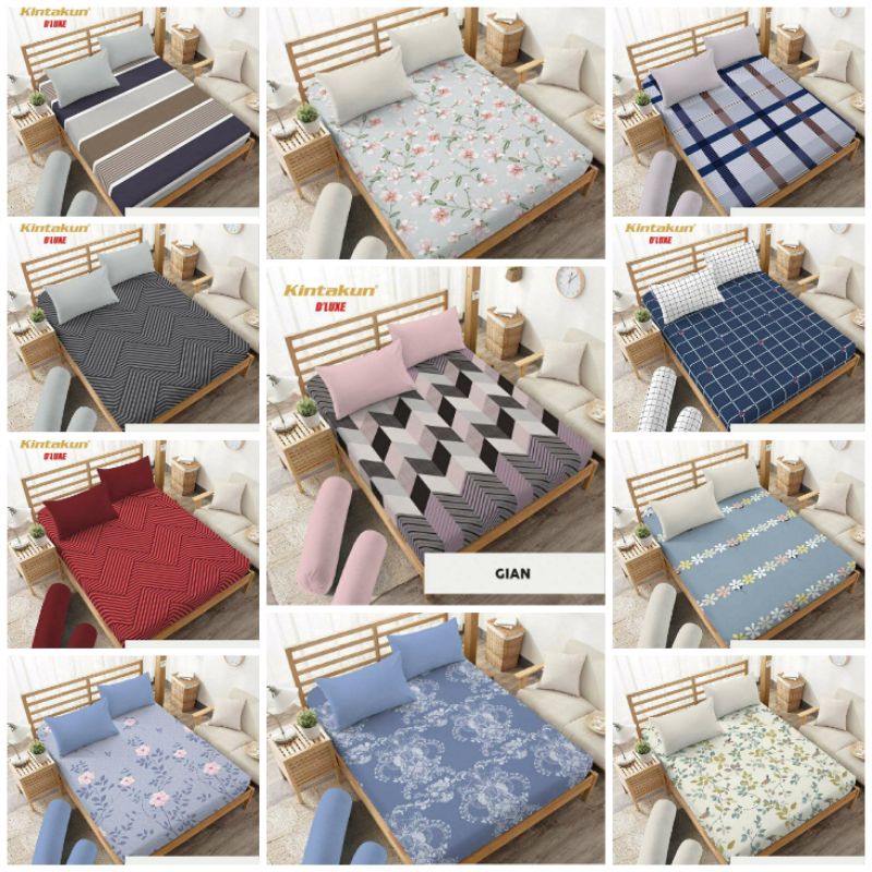 SPREI KINTAKUN DLUXE QUEEN 160X200 / 145X200 / 140X200 JANITRA.CAMELIA.GARALDINE.CANDRIKA.GIAN.ARIAN