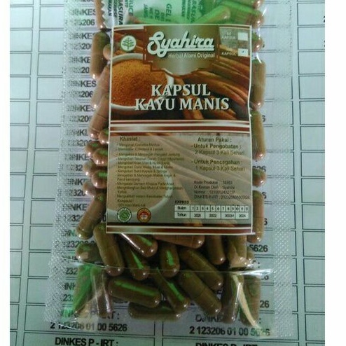 

kapsul kayu manis isi 100 kapsul