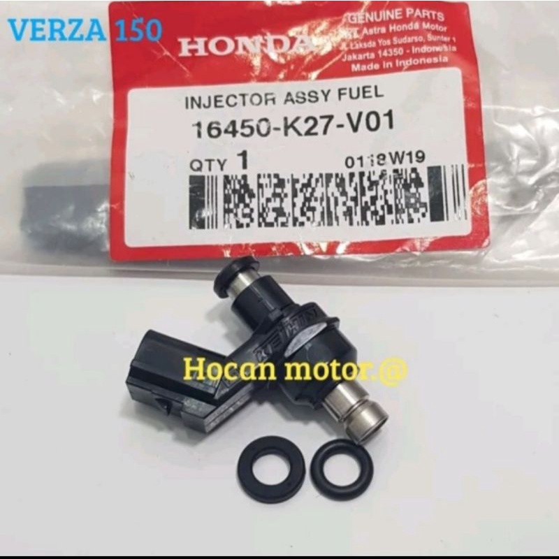 INJEKTOR VERZA 150 ORISINIL AHM 16450-K27-V01