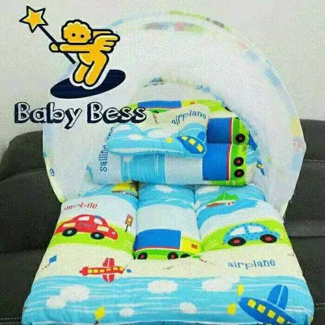 KASUR BAYI LIPAT KELAMBU BABY BESS-KASUR BESS LIPAT KELAMBU MUDA-KASUR BAYI ANTI NYAMUK BABY BESS