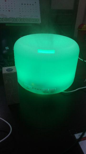 Humidifier Ultrasonic Diffuser 7 Led Color Night Light 500 Ml - Hp001