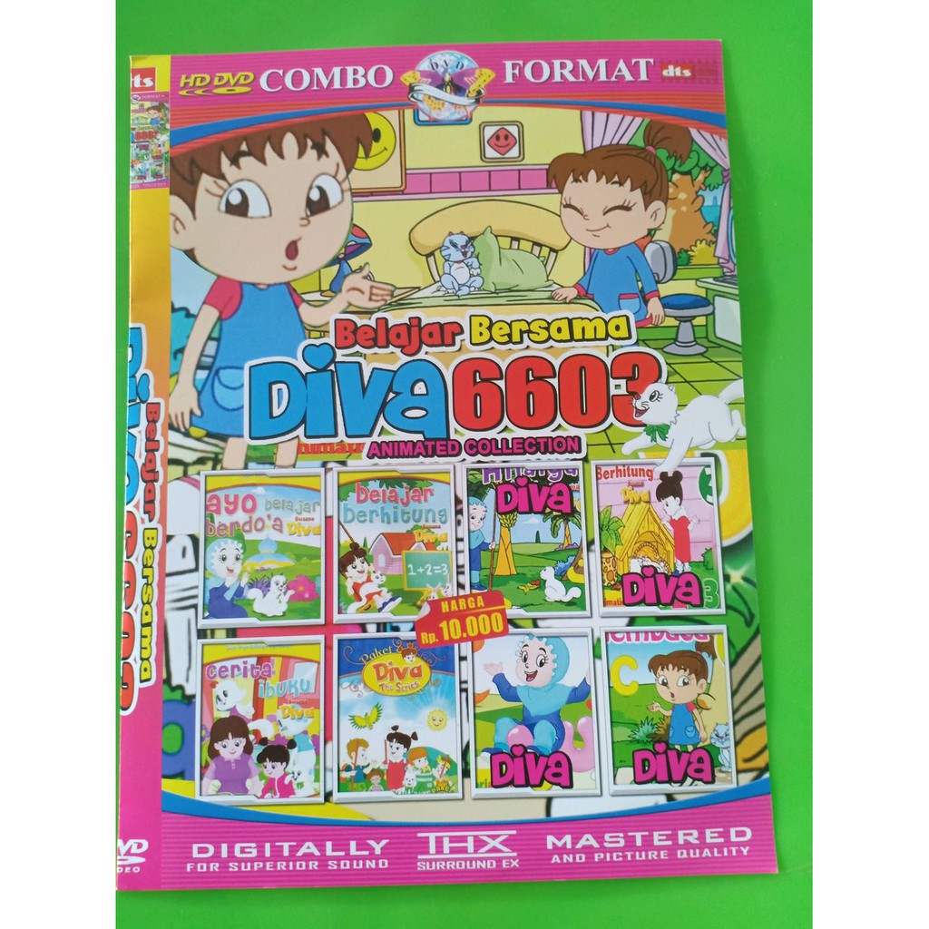 KASET PROMOO DVD anak belajar berhitung -PROMOO MP5 video belajar anak diva