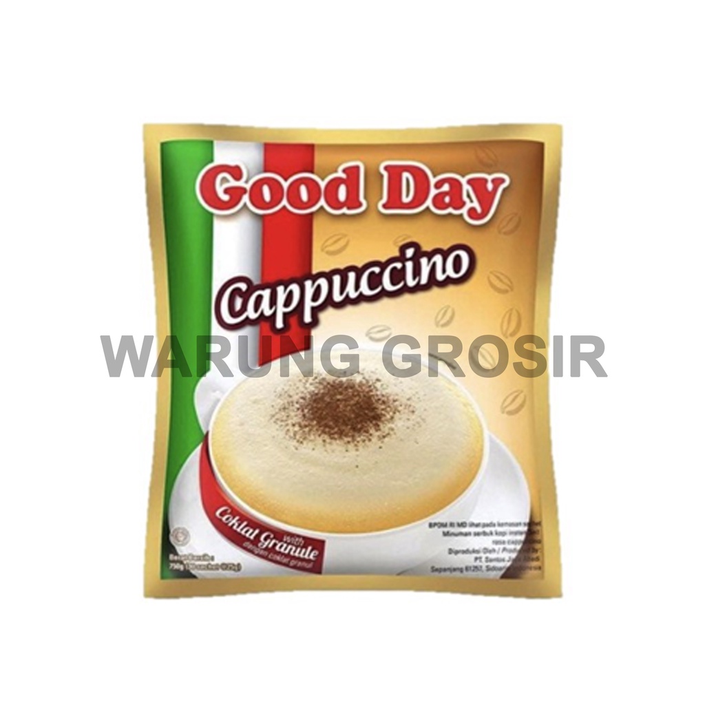 

GOOD DAY CAPPUCINO 10X25 GR TERMURAH SE-INDONESIA RAYA