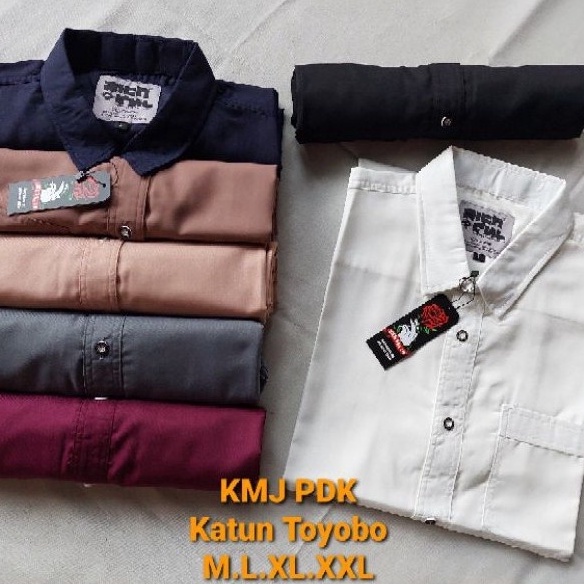 KEMEJA PENDEK PRIA COTTON TOYOBO RICH ORIGINAL Nyaman di pakai Original (Brand Clothing)