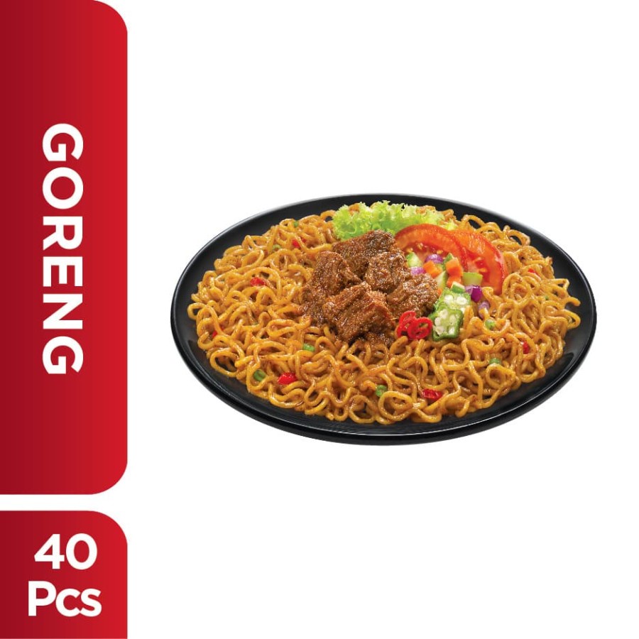 INDOMIE GORENG RENDANG 91GR 1 DUS ISI 40 HALAL FRIED NOODLE