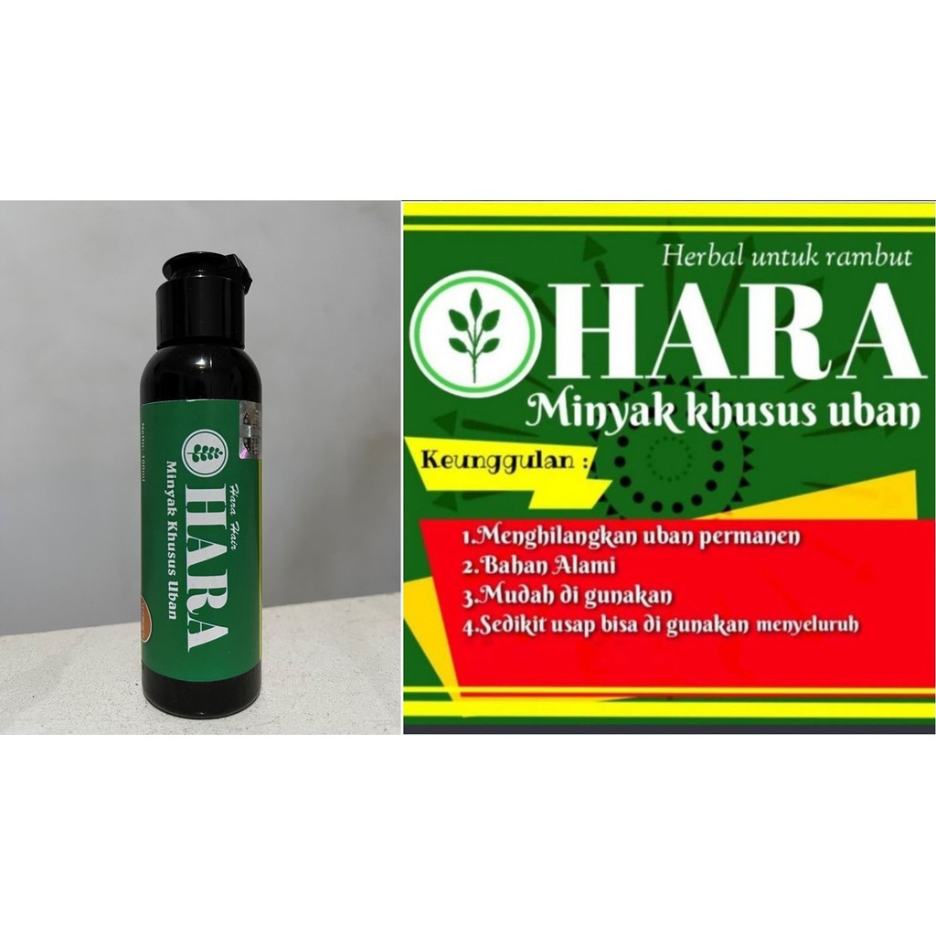 HARA MINYAK UBAN 100ml | PENGHILANG UBAN ORIGINAL