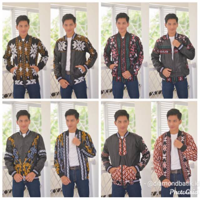 JAKET BOLAK BALIK MOTIF BATIK
