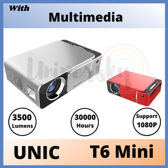 

Irled | Unic T6 Mini Led Projector - 3000 Lumens / 80 Ansi Lumens