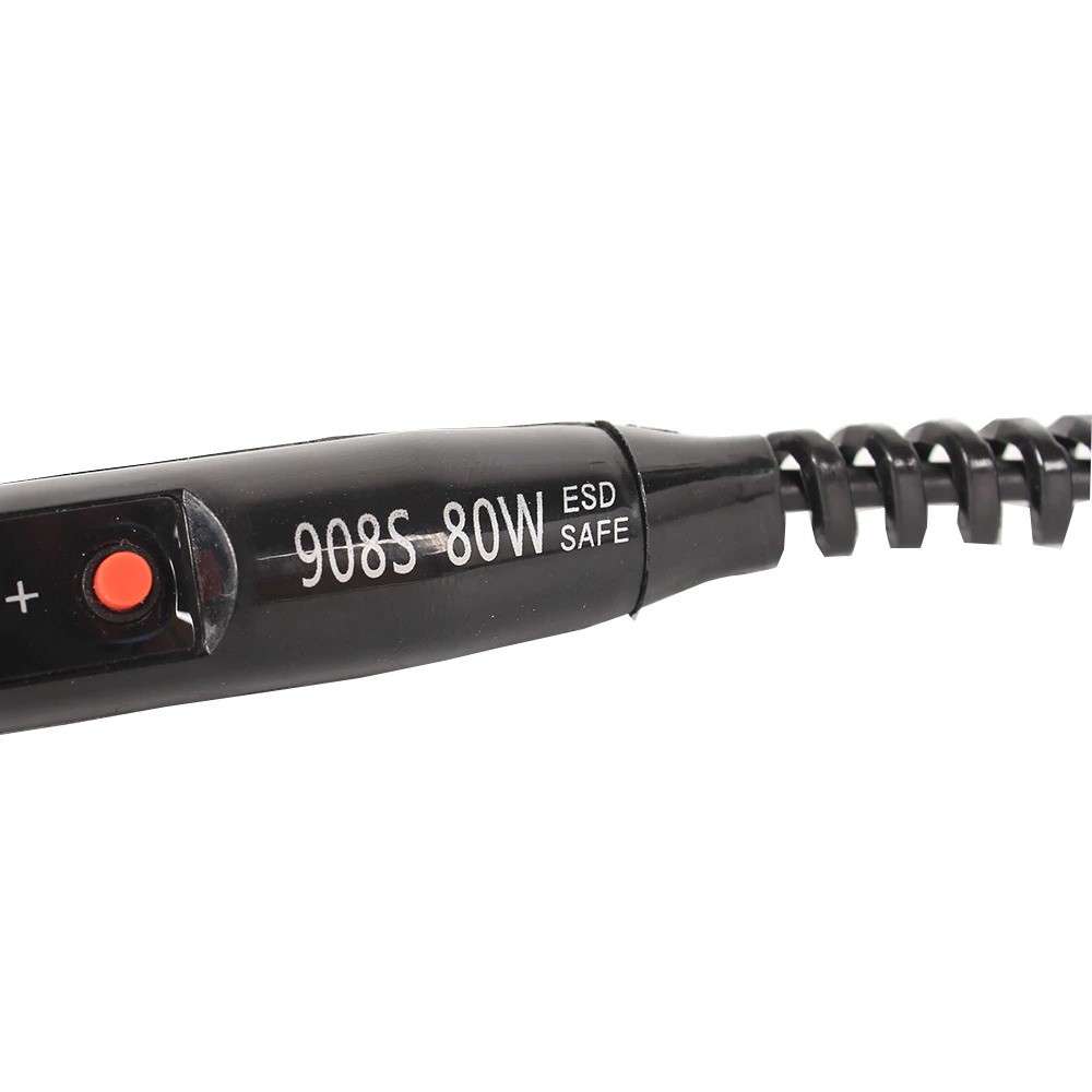 SONEX Electric Solder LCD Soldering Iron 60W 220V - JCD908S - Black - 7ROT8RBK