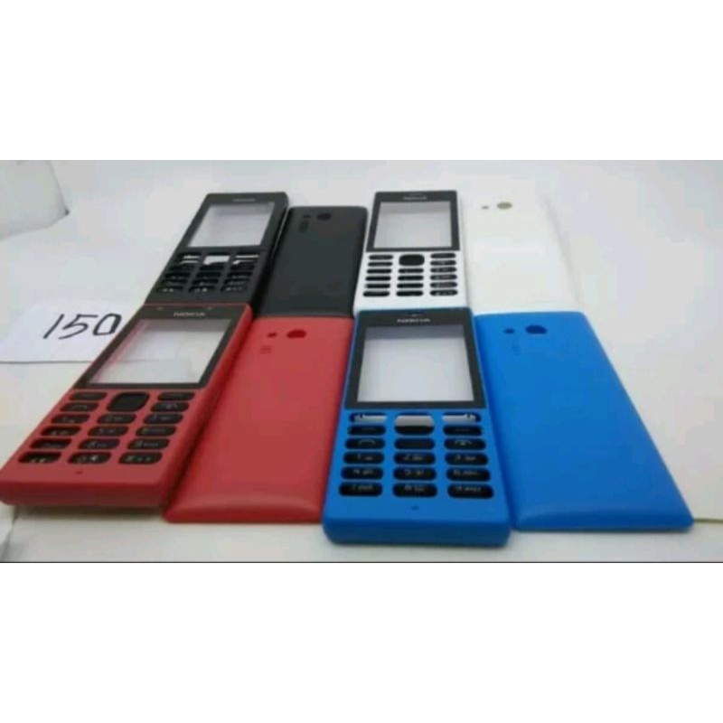 Casing kesing housing Nokia 150 N150 RM1190 RM-1190 Cassing Kessing Cashing Case depan belakang ori