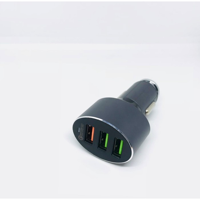 LDNIO C703Q Aluminum Alloy 36W 3 USB Quick Charge 3.0 Car Charger