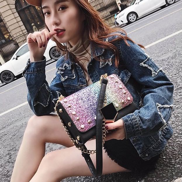 Selempang Kecil Tas Fashion Hangout Pesta Cantik Import - TB288697