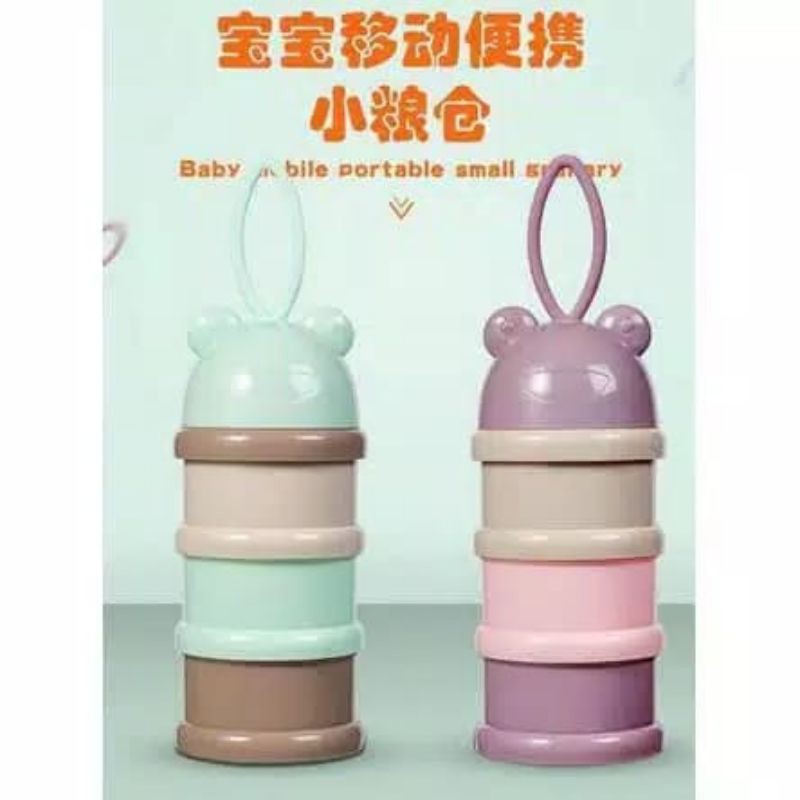 tempat susu / cemilan anak model container