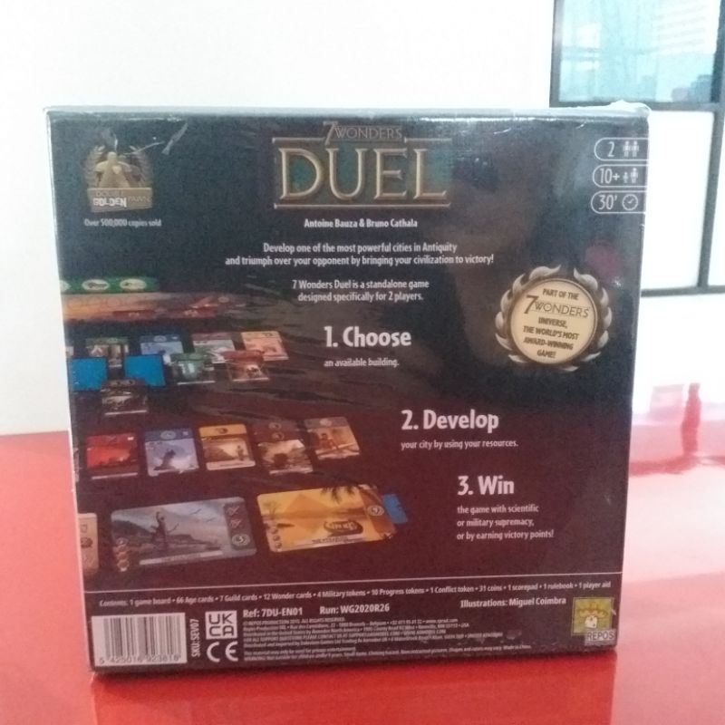 DUEL board game