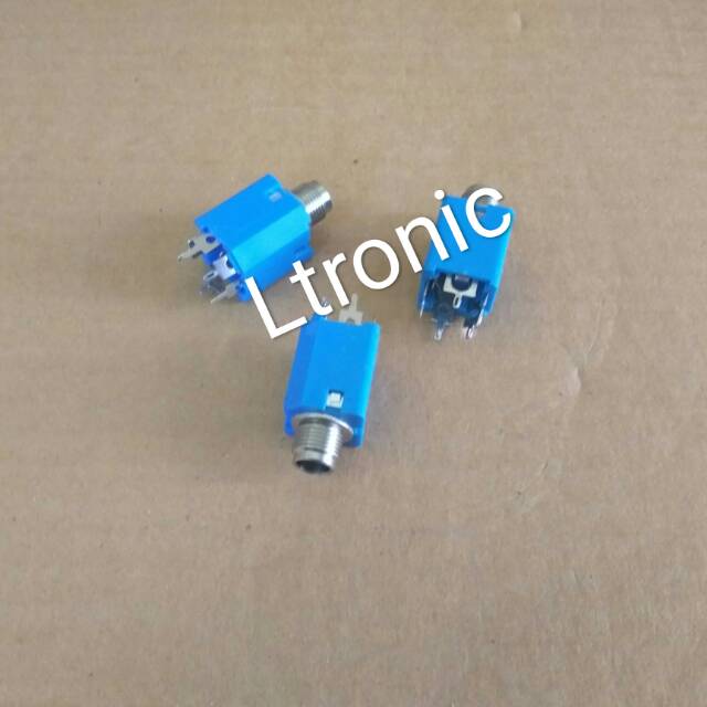 Soket mic stereo Soket akai stereo Soket  mic stereo biru