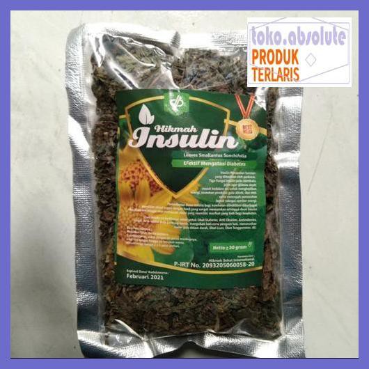 

6E64S6- Teh Seduh Daun Insulin / Yakon Untuk Diabetes 76Rdy-