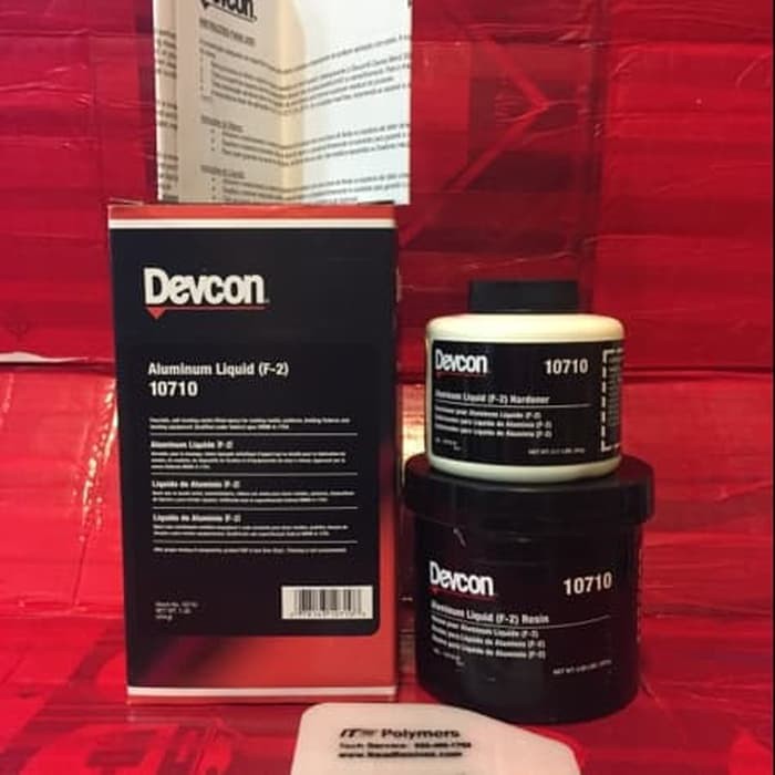 Devcon aluminum liquid/devcon 10710/devcon f 2