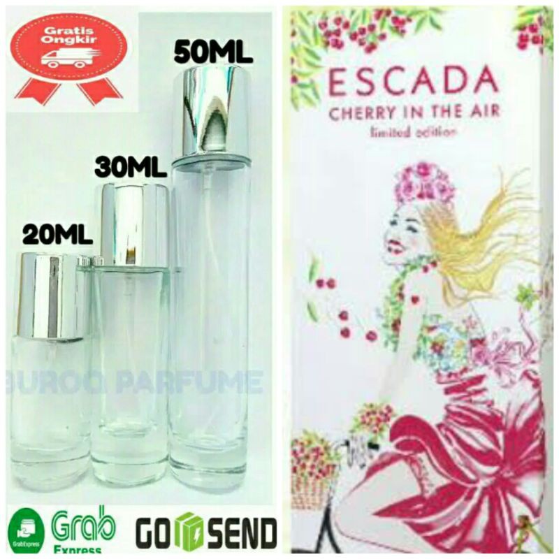 PARFUM ESCADAA CERRY / CERI / CERY PARFUME WANITA MUDA WANGI MANIS BUAH INSPIRED by BUROQ PARFUM