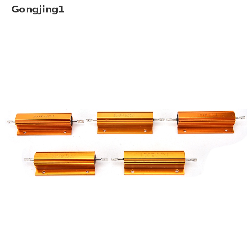 Gongjing1 Resistor Power 1 / 2 / 4 / 8 / 10 Ohm 100w