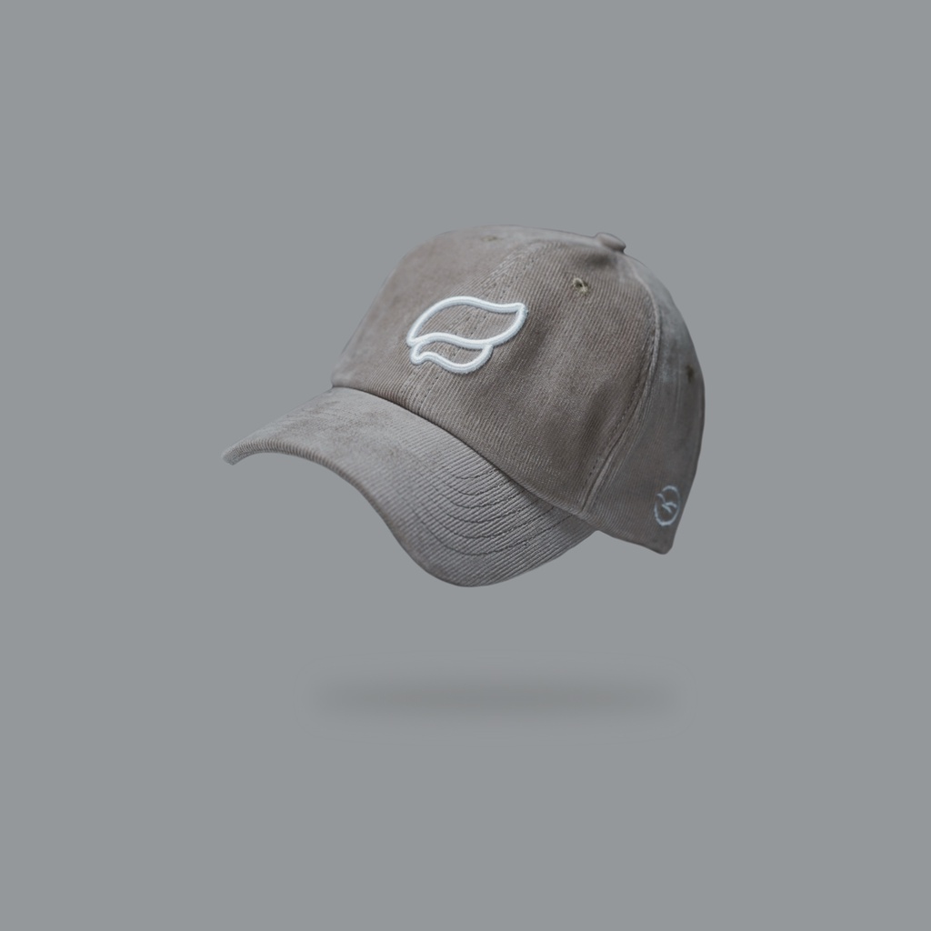 "Feeling Corduroy - Light Brown" - Polo Caps Feels.Co - Topi