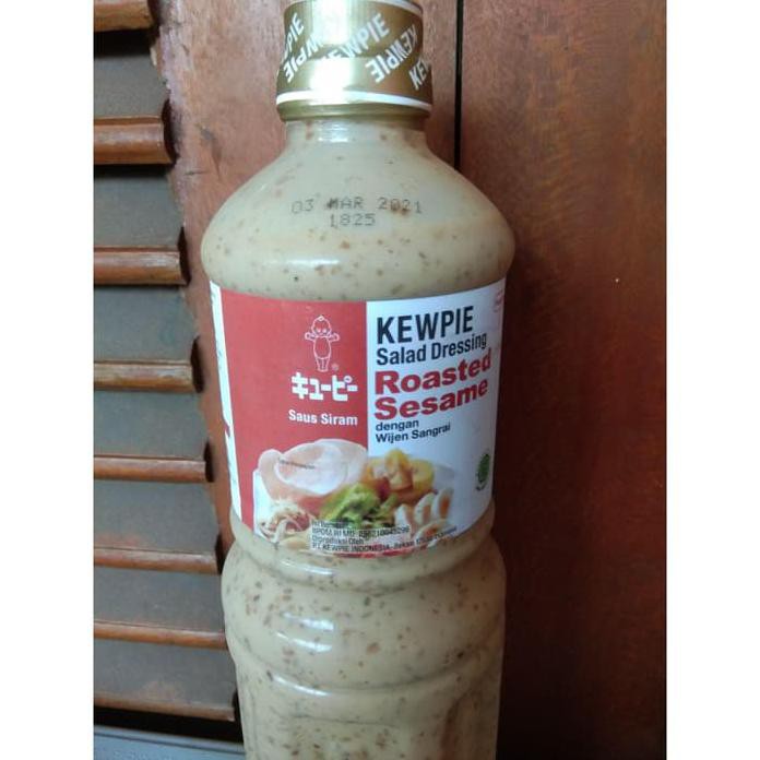 

Promo Terbatas - Kewpie Salad Dressing Roasted Sesame 1 Liter Saus Siram Wijen Sangrai