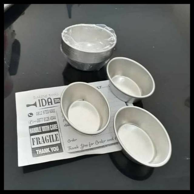 Cetakan Bika Ambon / Bak Oval / Loyang Kue / Alumunium Tebal