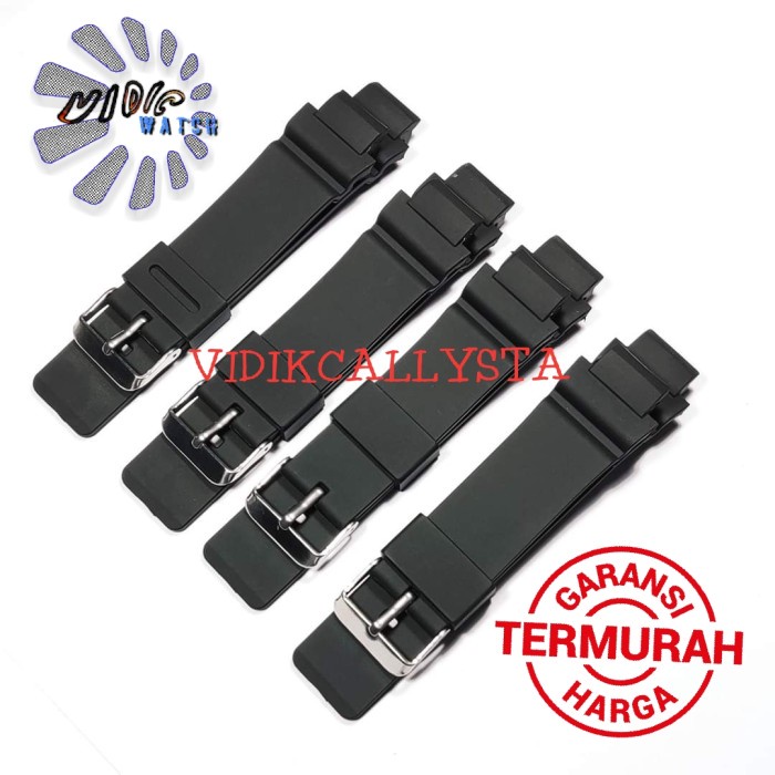 STRAP TALI JAM TANGAN KARET CASIO GBA210 BGA GBA 210 GBA-210 WATCHBAND