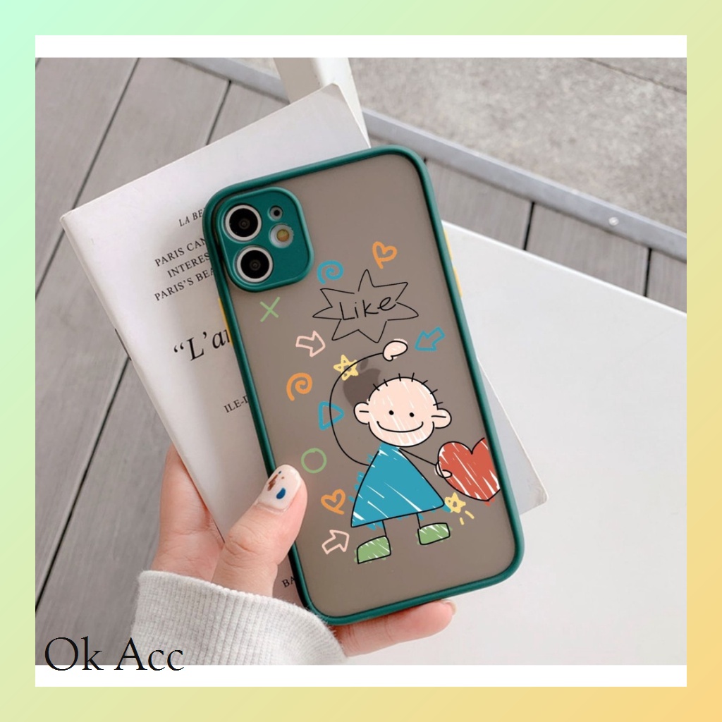 Softcase Motif Man AA15 for Iphone 6 6s 6+ 6s+ 7 8 7+ 8+ X Xr Xs Max 11 Pro Max 12 13 14 Pro Max