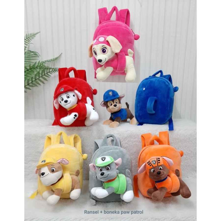 Tas ransel anak paud paw patrol anjing dog kado sekolah sekolah