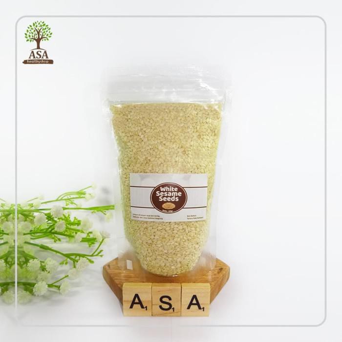 

White Sesame Seeds 100 gram / Biji Wijen Putih