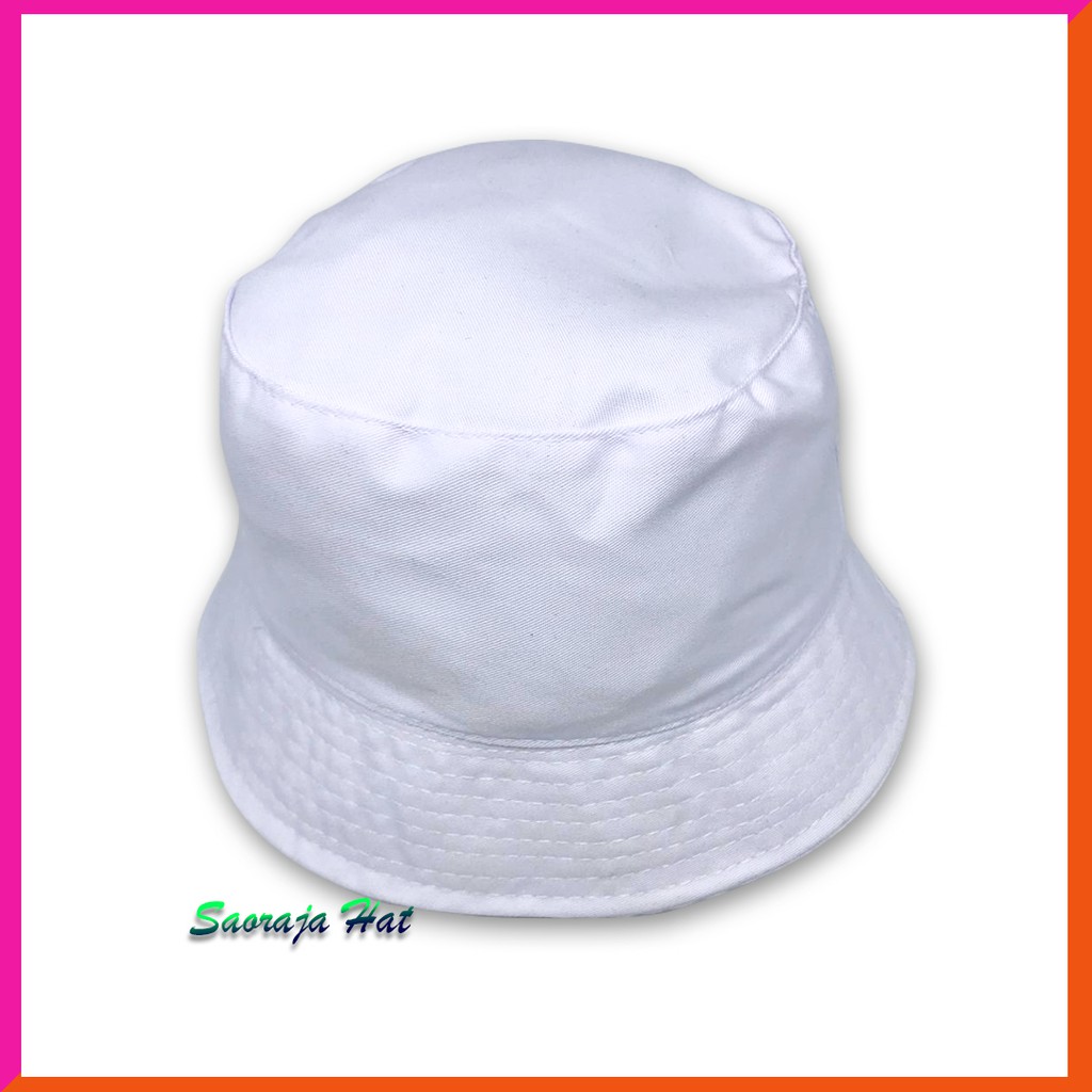 TOPI BUCKET POLOS ANAK HIGH QUALITY