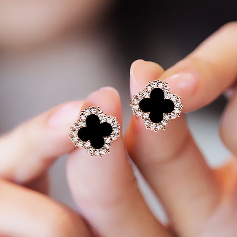 Anting-anting wanita online influencer sterling silver anting-anting telinga menggantung anting-anti