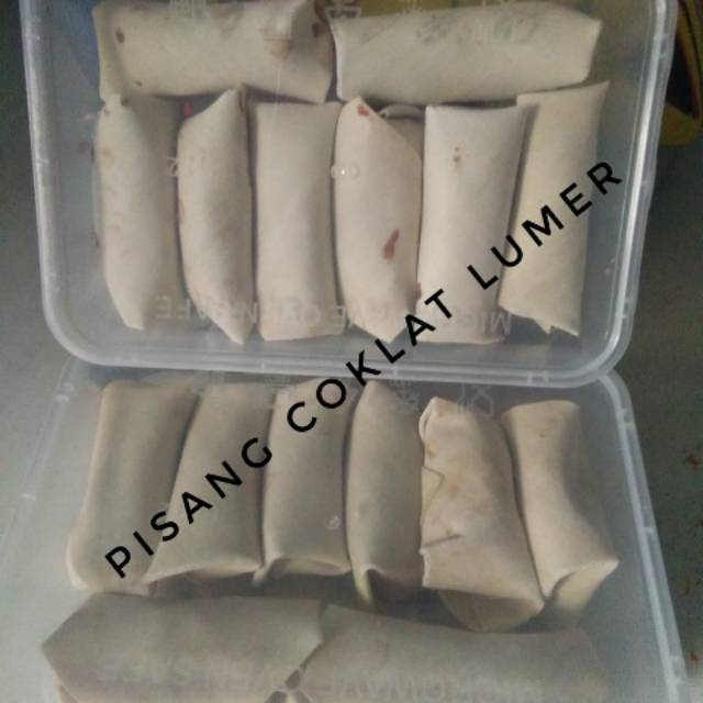

Piscok lumerr Rasa Coklat, tiramisu dll