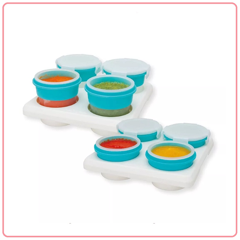 2Angels Silicone Baby Food Storage Cup | Wadah Mpasi