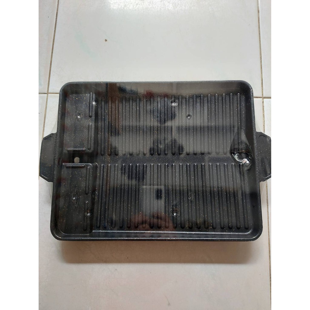 Korean BBQ PAN Fry-Pan / Nampan Pemanggang / BBQ Grilled Pan/ Pemanggang BBQ SOLID Tipe : SL-3326-FP