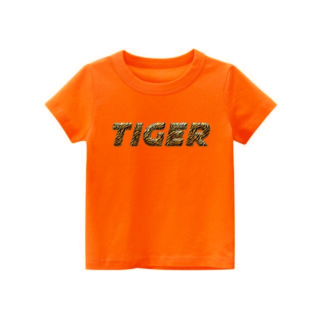 Kaos anak Strep Tiger kaos anak usia 1-8 tahun