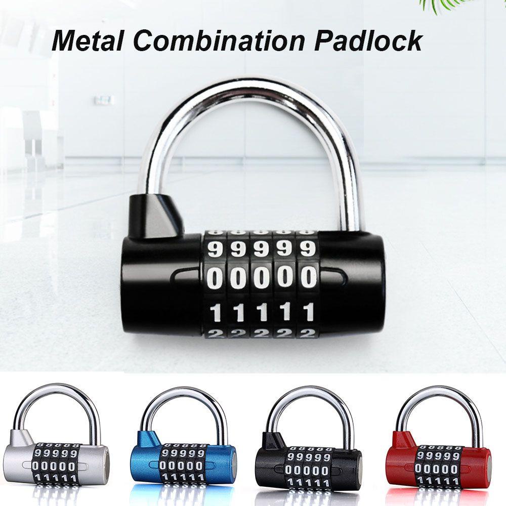 Preva Password Padlock High Security Gembok Kode Zinc Alloy Kunci Gembok Kunci Kombinasi Safe Box