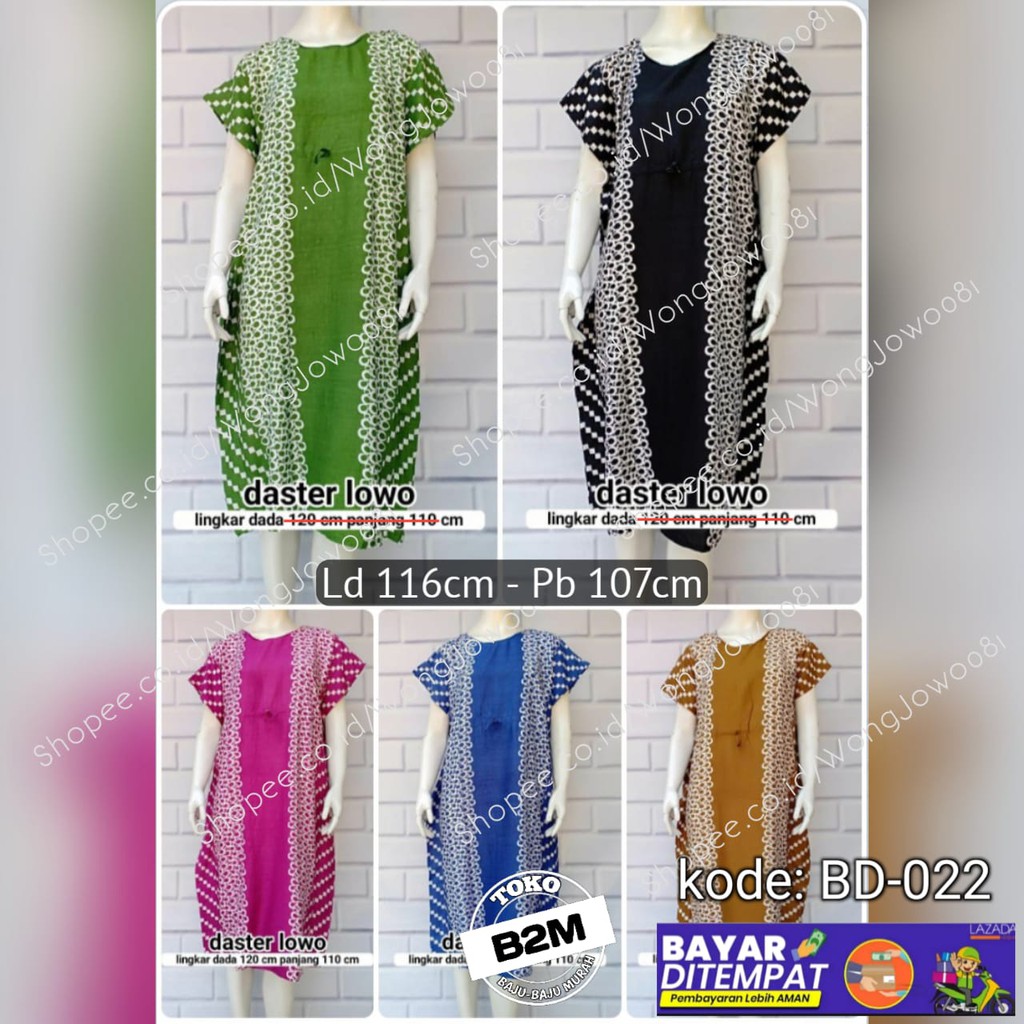 Daster Jumbo - Daster Arab - Daster Lowo - Daster Terlaris &amp; Termurah - Kode: BD-022 - Toko B2M