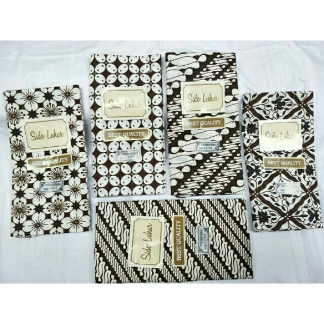 Kain panjang batik cap cent