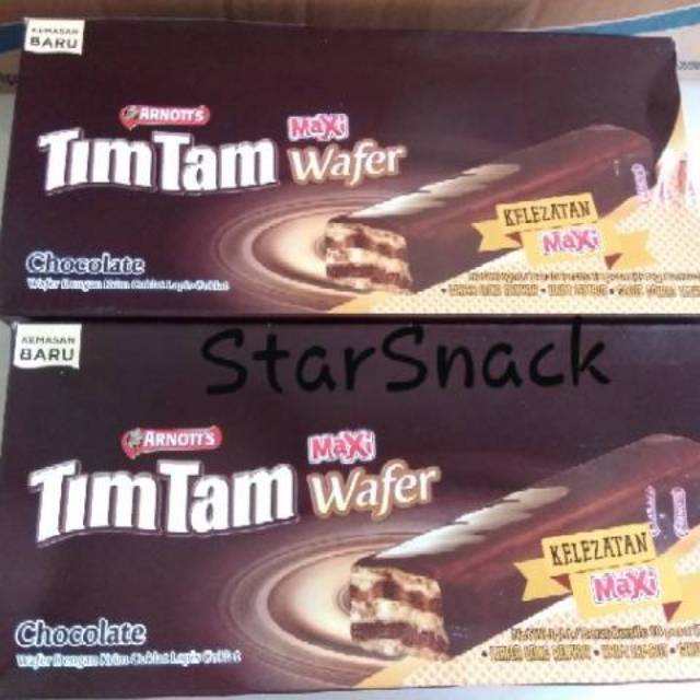 TimTam Maxi Wafer isi 18pc/box