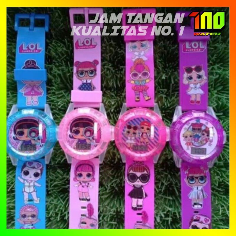 JAM TANGAN ANAK LASER MUSIK PROYEKTOR